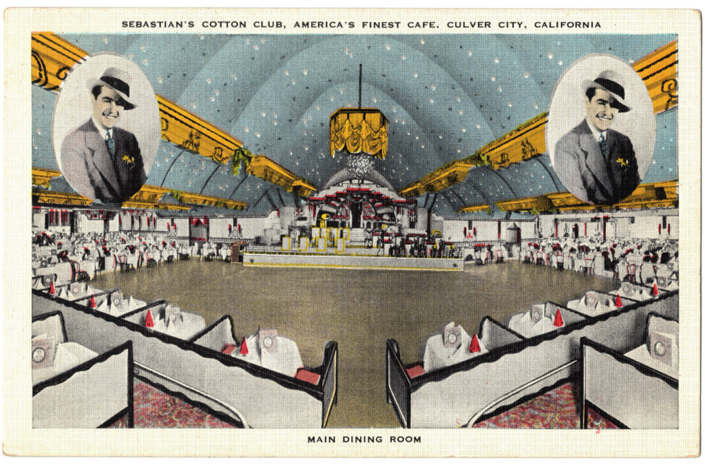 Postcard: Sebastian's Cotton Club