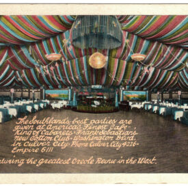 Postcard: Sebastian's Cotton Club